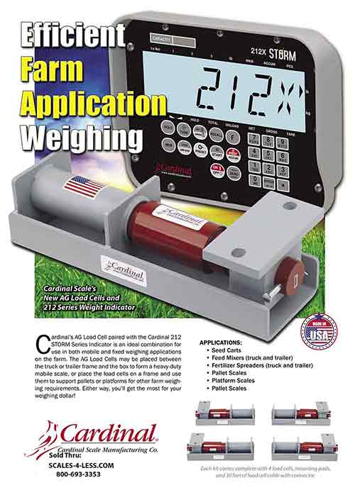 Cardinal Onboard Scale Kit With 212X-4S Indicator